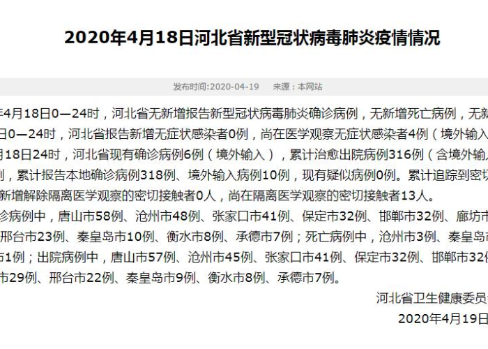 河北疫情放开时间（河北疫情最新放假通知）