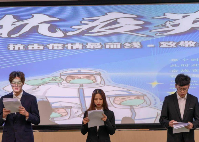 关于疫情的英文朗诵稿（抗击疫情英语朗诵40秒）