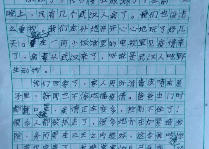 疫情期间感人故事的画面怎么写（疫情期间的感人故事作文5篇）