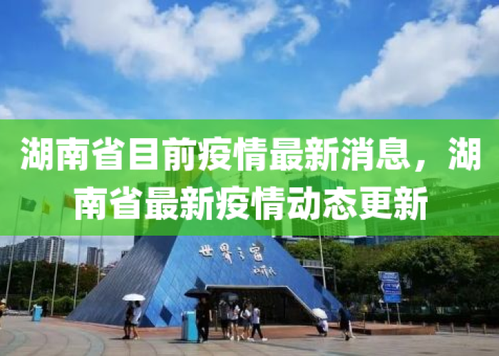 湖南新冠疫情最新消息今天（湖南新冠疫情最新动态）