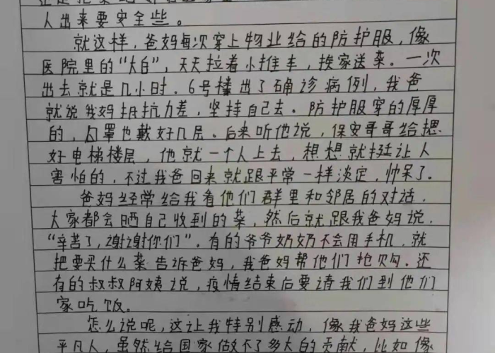 疫情背后的人物（疫情背后的故事作文600字）
