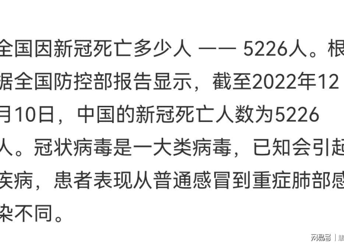 中国新冠疫情死了有多少人了（中国新冠疫情死亡多少人?）