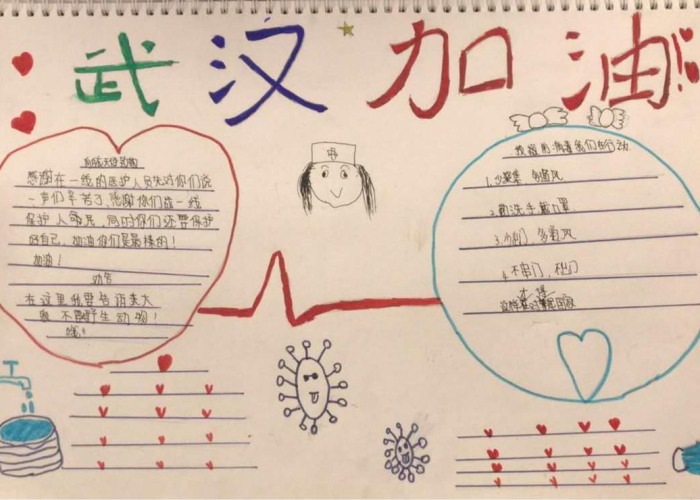 疫情手抄报小学生一等奖（疫情手抄报手抄报2020）