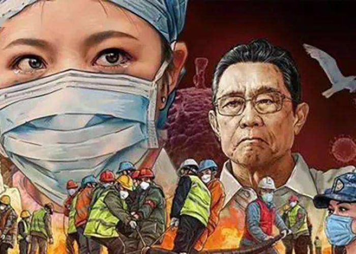 疫情中的逆行者（疫情中的逆行者,像虎一样勇猛和无畏仿写）