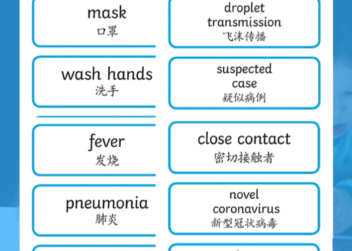 新型冠状病毒疫情英语翻译（新型冠状疫情的英语翻译）