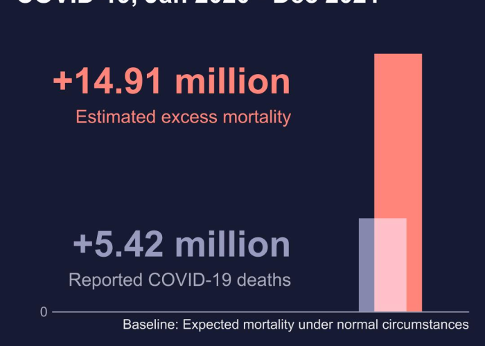 世卫组织宣布疫情死亡人数是多少（世界役情死亡人数）