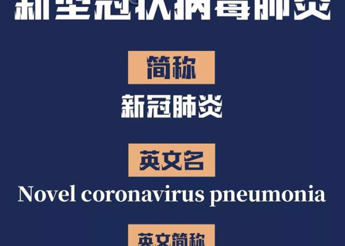 新冠肺炎疫情的英文缩写（新冠疫情 英文缩写）