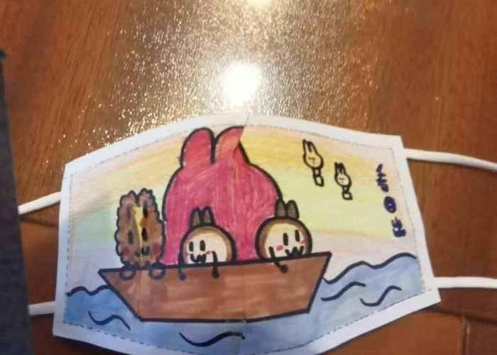 疫情口罩绘画（疫情口罩创意画教程）