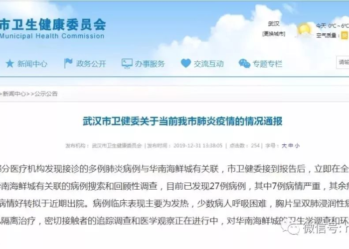 武汉疫情的原因详细解释是什么（武汉疫情的起因是什么）