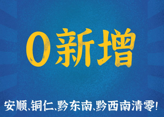 疫情结束了吗最新消息贵州（贵州疫情结束时间）