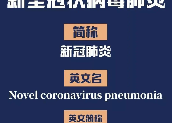 新型冠状病毒疫情英语怎么说（新型冠状疫情的英语翻译）