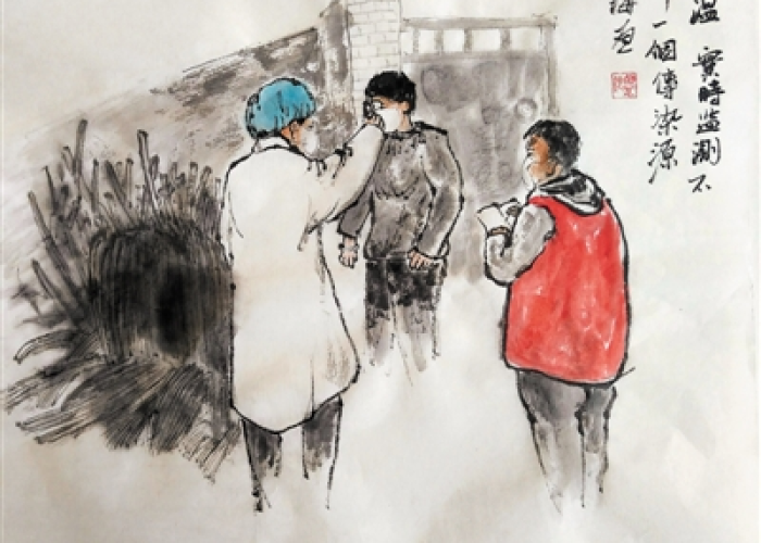 疫情小故事短篇（疫情小故事绘画）