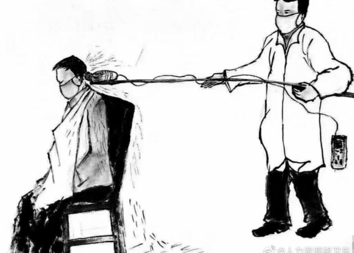 疫情理发漫画（疫情理发漫画图片）