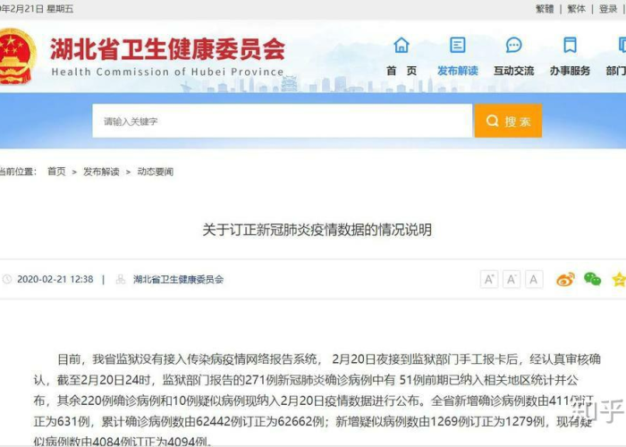 新冠疫情最新实时数据湖北（新冠疫情实时动态湖北）