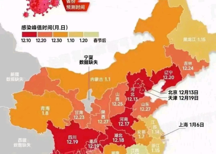 中国疫情高峰期（中国疫情的高峰期和爆发期）