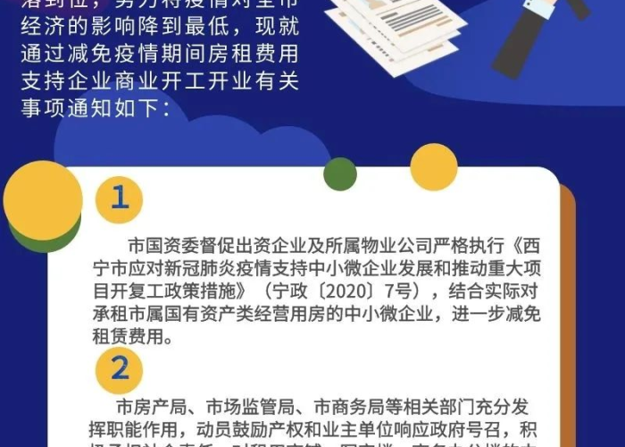 2021年宁波疫情房租减免通知（宁波市疫情期间房租减免政策）