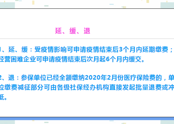2020疫情社保减免表（疫情社保减免2021）