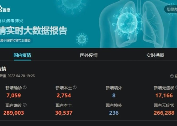 百度新冠疫情实时报告（新冠疫情实时情况）