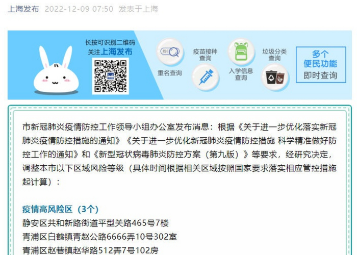 北京上海疫情风险等级（上海北京疫情政策）