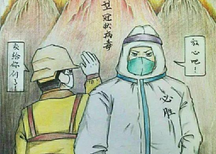 抗疫情感动瞬间的图片（抗疫感动瞬间图片绘画）