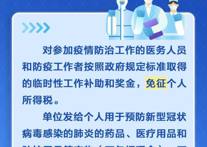 疫情期间个税减免（疫情期间个税优惠政策文件）