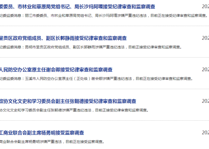 武汉疫情渎职官员处理名单（武汉疫情被处分的官员）