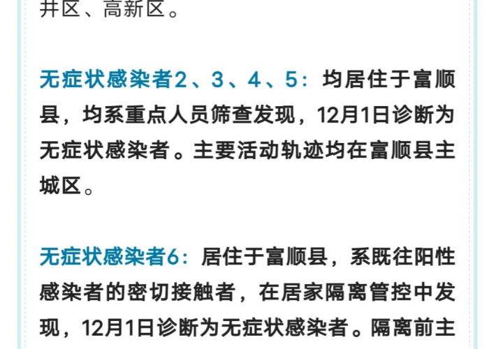 四川自贡富顺新冠疫情最新通报（自贡富顺确诊人数）