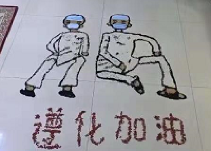 抗击疫情感动人心的图片（抗击疫情感人图片简笔画）