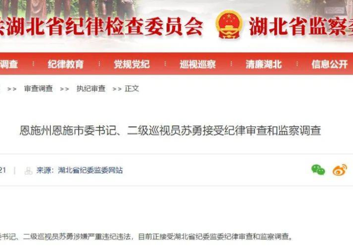 湖北疫情处理官员名单（湖北疫情受处理官员）