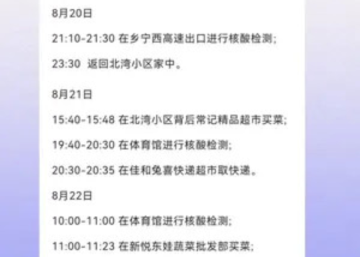 最新临汾疫情防控公告（临汾最新疫情通报）