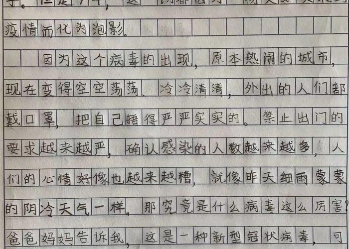 新冠疫情背后的人间清醒作文（新冠疫情背后的感人故事500字作文）
