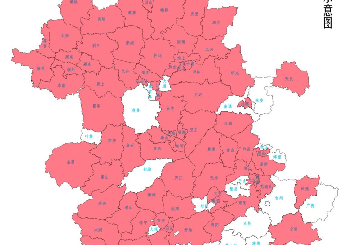 全国疫情分布图地图（全国疫情分布数据图）