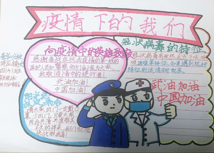 关于疫情结束的图片（关于疫情结束的手抄报）