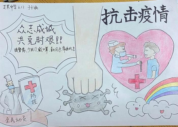 关于疫情结束的图片（关于疫情结束的手抄报）