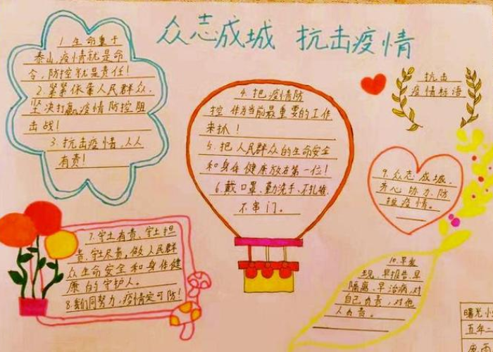 抗击疫情文字内容一年级（抗击疫情文字内容一年级简短）