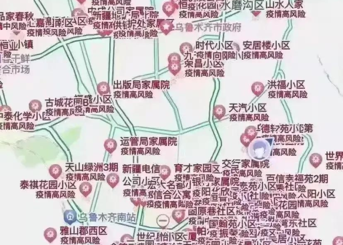 疫情最新数据消息地图分布（疫情最新数据统计全国地图）