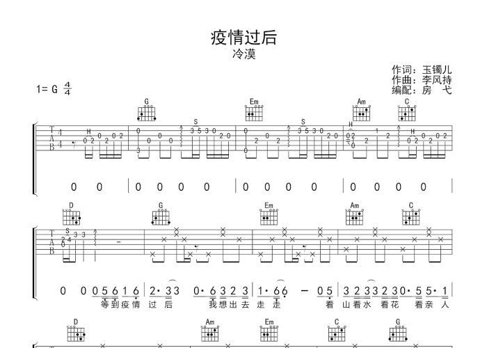 疫情过后什么时候的歌（歌词疫情过后是什么歌）