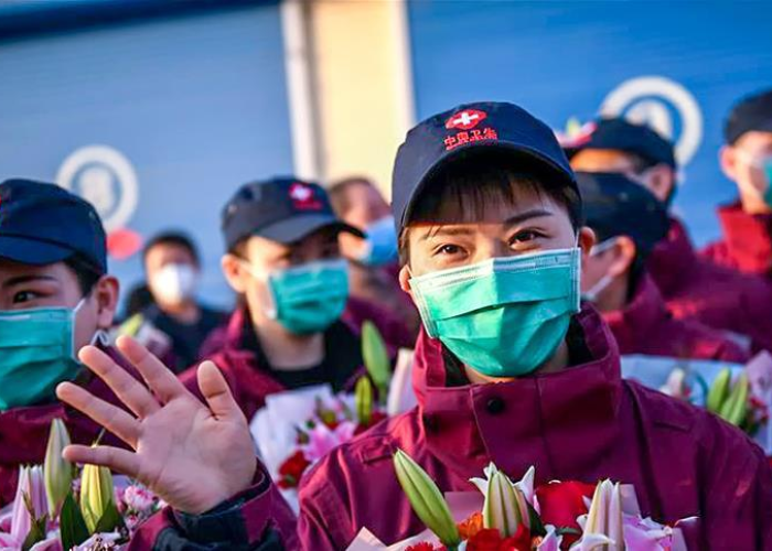 新冠疫情全国支援武汉视频00后（全国抗疫援助武汉医疗队视频）
