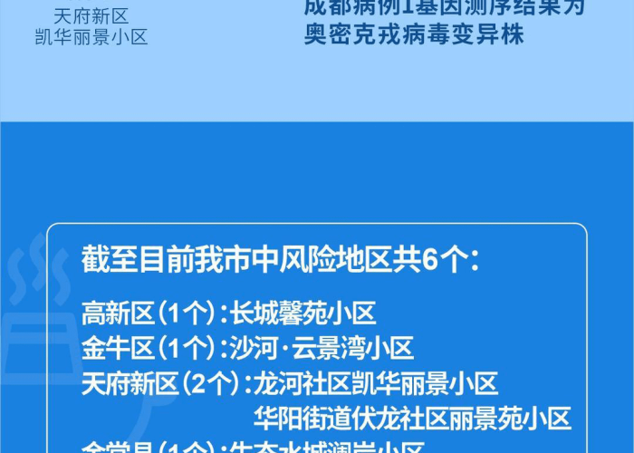 疫情最新进展成都（成都疫情进展情况）
