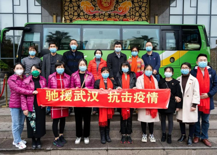 疫情期间全国支援武汉视频（支援武汉疫情视频合集 激动人心）