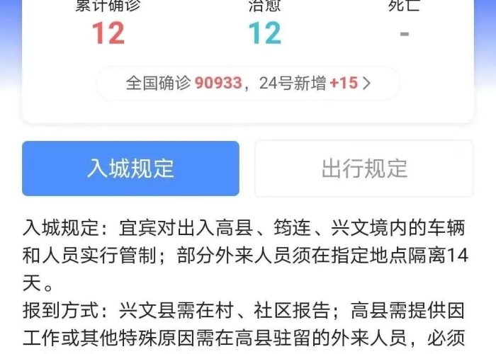 宜宾疫情情况（宜宾疫情最新动态）
