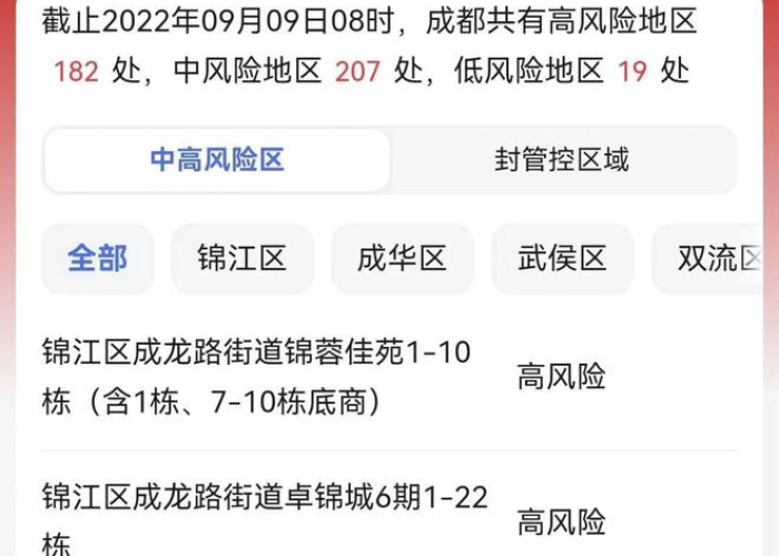 成都疫情封城时间（新冠疫情成都封城时间）