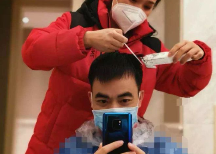 疫情在家理发全过程怎么写（疫情 理发）