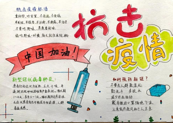 新冠疫情小知识的小报（新冠疫情小知识手抄报）