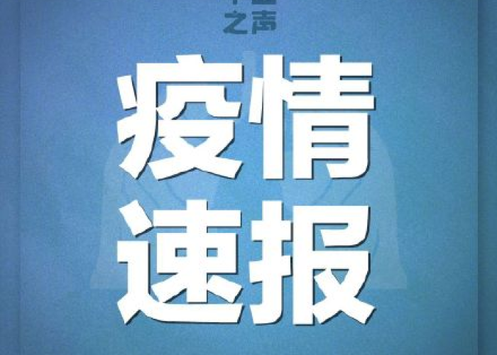 刚刚发布的疫情消息是什么意思（刚刚通报疫情）