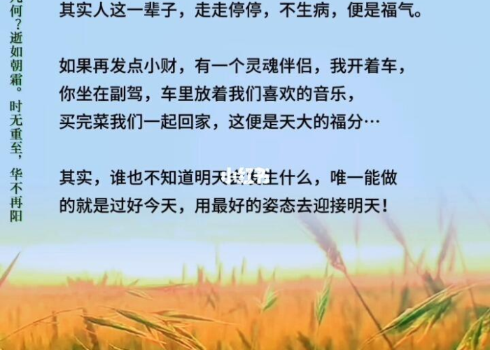 疫情后感悟经典句子（疫情过后感悟人生）