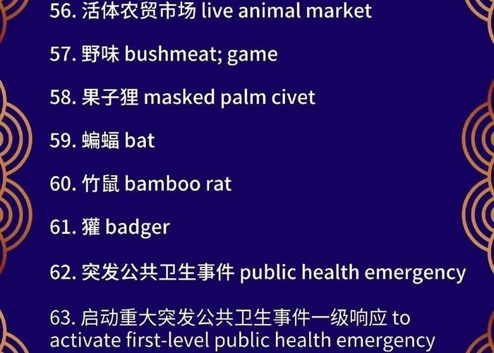 新冠疫情高频英语词汇（新冠疫情英语短语）