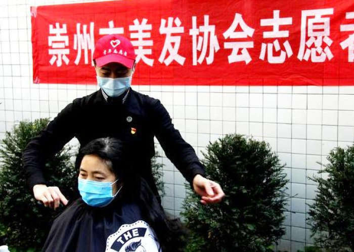 疫情理发（疫情 理发）