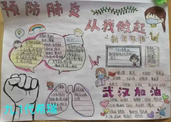 新冠肺炎疫情期间社交礼仪手抄报（新冠疫情期间安全的社交距离）
