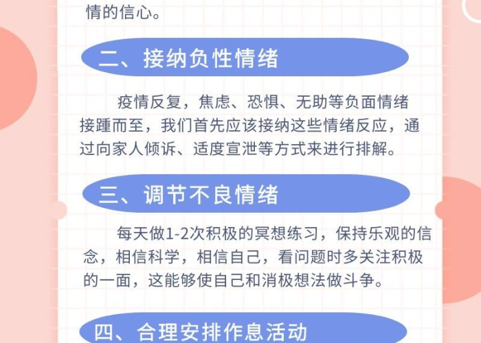 疫情期间如何进行自我心理调适（在疫情期间如何调整心理）